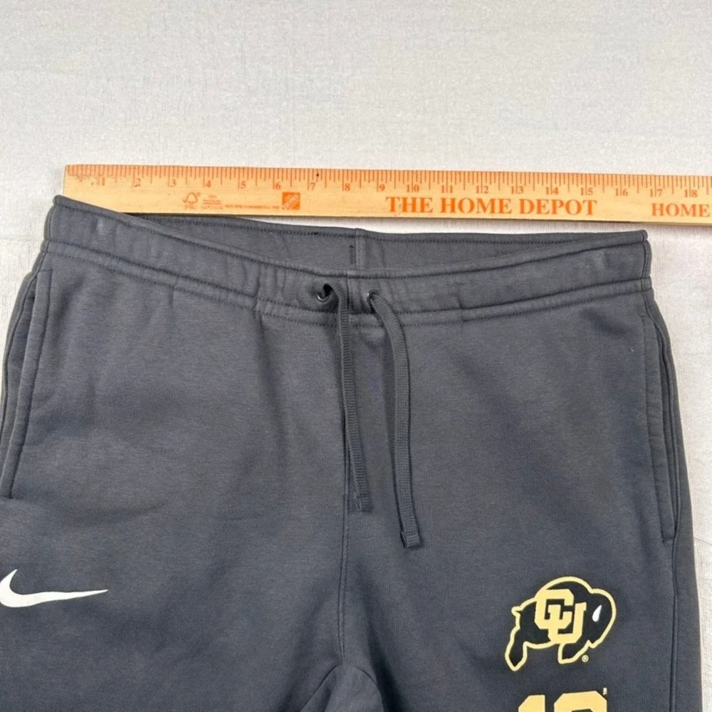 Nike Colorado Buffaloes Club Fleece Joggers Mens Large Grey Sweatpants NCAA